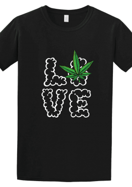 Κοντομάνικο Love Cannabis