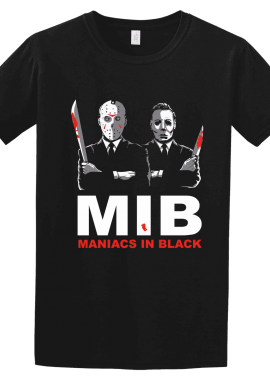 Κοντομάνικο Maniacs In Black