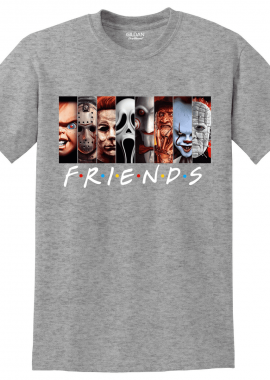 Κοντομάνικη μπλούζα Terror Friends