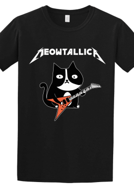 Κοντομάνικο Meowtallica