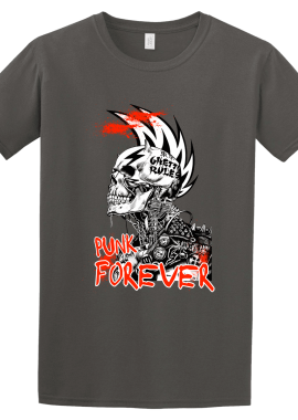 Κοντομάνικη μπλούζα Punk For Ever