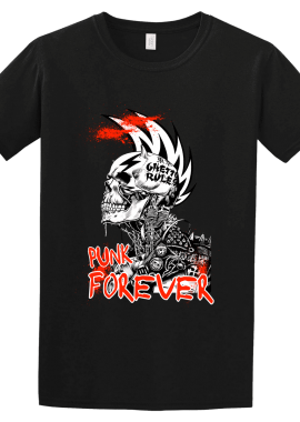 Κοντομάνικη μπλούζα Punk For Ever