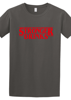 Κοντομάνικη μπλούζα Stronger Drinks