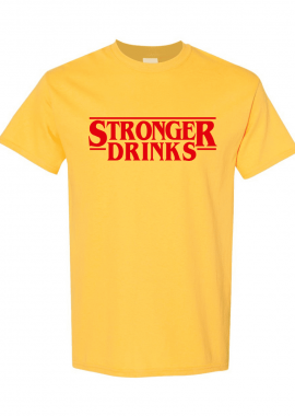 Κοντομάνικη μπλούζα Stronger Drinks