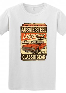 Κοντομάνικη μπλούζα Aussie Steel