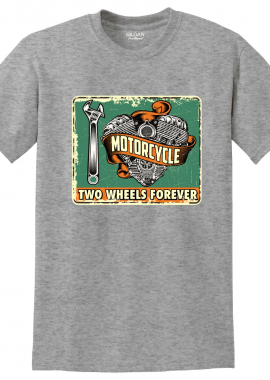 GILDAN - Ανδρική μπλούζα Two Wheels