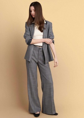 - Παντελόνι formal straight γραμμή - 5206179113182