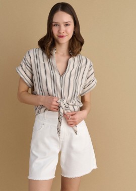 Τοπ κοντομάνικο ριγέ - 5206634914194