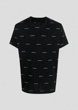 GIVENCHY Ανδρικό Μαύρο 4G Motif Print T-shirt