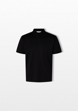 SELECTED HOMME Ανδρικό Μαύρο Polo Shirt