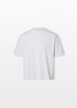 SELECTED HOMME - SELECTED HOMME Ανδρικό Λευκό Crewneck T-Shirt