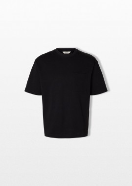 SELECTED HOMME Ανδρικό Μαύρο Loose Fit T-Shirt