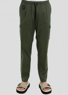 BRIGLIA - BRIGLIA Ανδρικό Χακί Elasticated Khaki Trousers