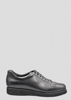 PHILIPPE LANG Ανδρικό Μαύρο Lace-up Sneakers In Black