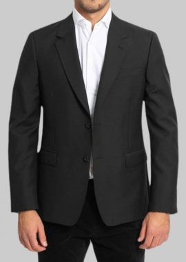 ALEXANDER MCQUEEN - ALEXANDER MCQUEEN Ανδρικό Μαύρο Single Breasted Blazer