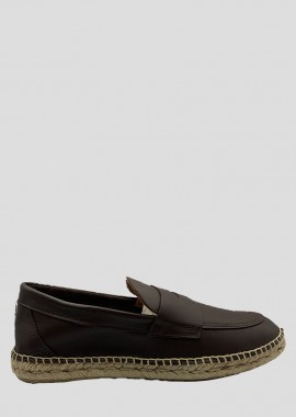 ABARCA - ABARCA Ανδρικό Καφέ Leather Nappa Loafers/Brown