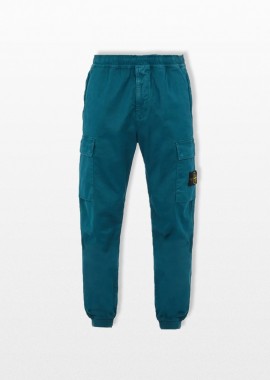 STONE ISLAND Ανδρικό Μπλε Old Effect Cargo Trousers