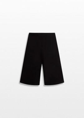 KENZO - KENZO Ανδρικό Μαύρο Drawn Varsity Logo Printed Track Shorts