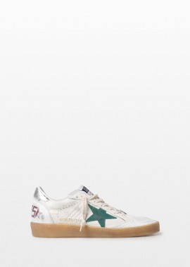 GOLDEN GOOSE Ανδρικό Λευκό Ball Star Sneakers