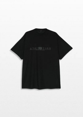 BALENCIAGA Ανδρικό Logo-Print Cotton T-Shirt