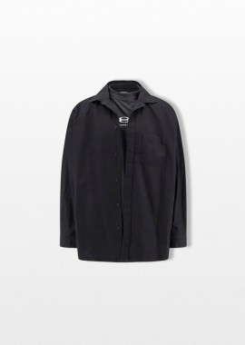 BALENCIAGA - BALENCIAGA Ανδρικό Long Sleeve Layered Shirt