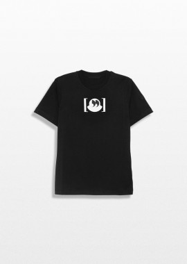 MONCLER Ανδρικό Μαύρο Katoenen T-shirt