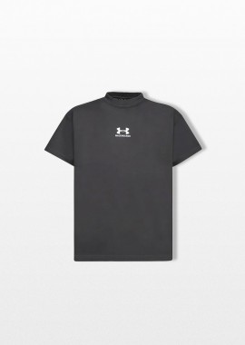 BALENCIAGA Ανδρικό Μαύρο Washed Oversized T-Shirt