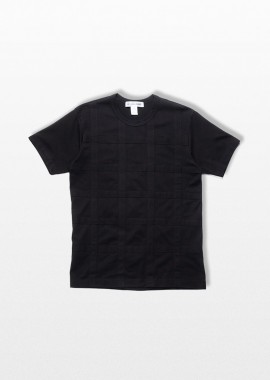 COMME DES GARÇONS SHIRT Ανδρικό Μαύρο Textured-Finish T-shirt