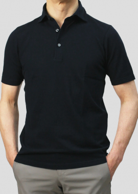 GRAN SASSO Ανδρικό Μαύρο Polo Men's T-Shirt