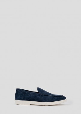 DOUCAL'S - DOUCAL'S Ανδρικό Μπλε Men's Loafers In Blue