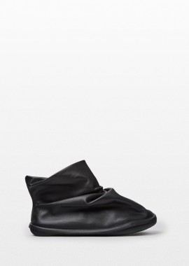 CAMPER x ISSEY MIYAKE - CAMPER x ISSEY MIYAKE Ανδρικό Μαύρο Black Leather Ankle Boots