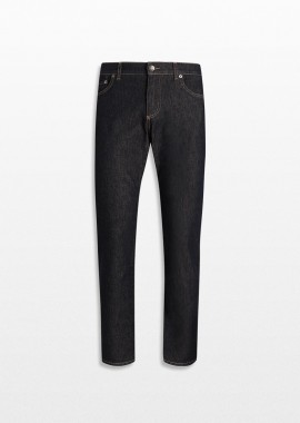 DOLCE&GABBANA Ανδρικό Μπλε Stretch Jeans