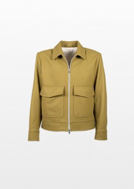 LUBIAM Ανδρικό Κίτρινο Sweater Jacket