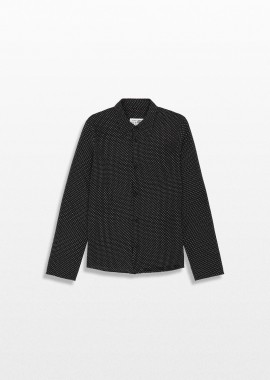 MM6 MAISON MARGIELA Ανδρικό Μαύρο Star Chiffon Shirt