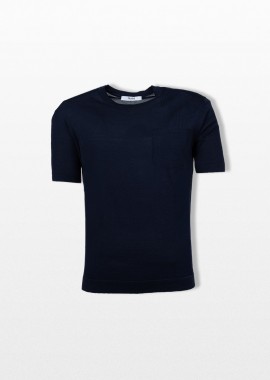 +39MASQ - +39MASQ Ανδρικό Μπλε Short Sleeved T-Shirt