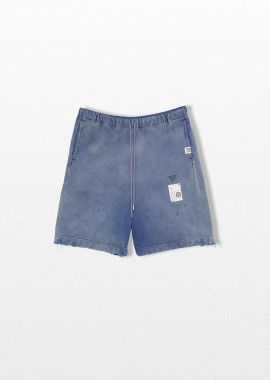 MAISON MIHARA YASUHIRO Ανδρικό Μπλε Sun Faded Shorts