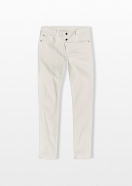 G-STAR - G-STAR Ανδρικό Λευκό 3301 Slim Jeans