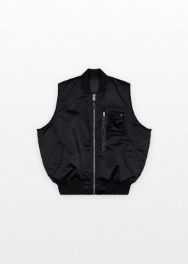 ALPHA INDUSTRIES - ALPHA INDUSTRIES Ανδρικό Μαύρο MA-1 Base Vest
