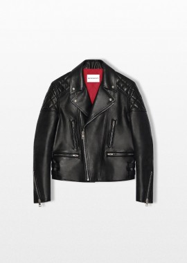 GIVENCHY Ανδρικό Μαύρο Zipped Biker Blouson