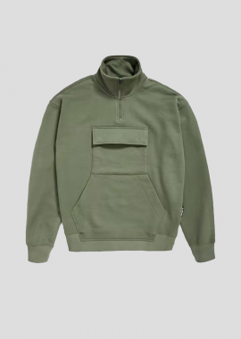 G-STAR Ανδρικό Χακί Double Pocket Loose Sweater