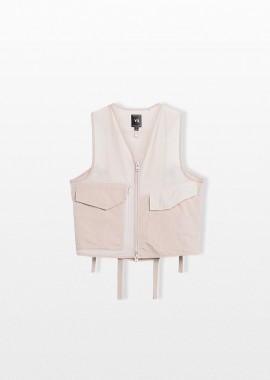 Y-3 - Y-3 Ανδρικό Γκρι Tactical Utility Vest