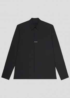 GIVENCHY Ανδρικό Μαύρο Shirt In 4G Jacquard