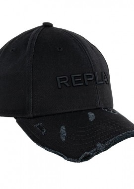 REPLAY - REPLAY ΚΑΠΕΛΟ ΑΧ4161.001 A0113D.098 BLACK