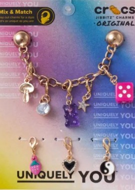 CROCS - CROCS Custom Charm Chain 5 Pack 10012955