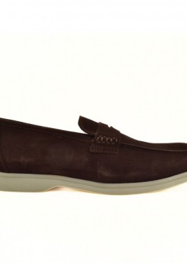 HAWKINS ΑΝΔΡΙΚΟ LOAFER DR30100 BROWN SUEDE