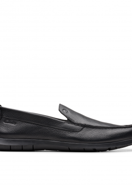 CLARKS ΑΝΔΡΙΚΟ CASUAL Flexway Step 26176952 Black Leather