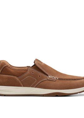 CLARKS ΑΝΔΡΙΚΟ CASUAL Sailview Step 26176975 Light Tan Nubuck