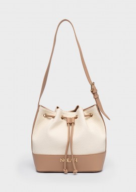 NOLAH - NOLAH ΤΣΑΝΤΑ ΩΜΟΥ FELICITY CREAM BEIGE