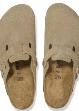 BIRKENSTOCK BOSTON LEVE 1025788 FADED KHAKI