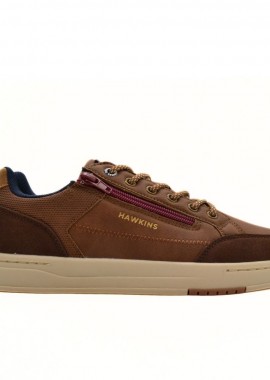 HAWKINS MENS SNEAKER LF-0704 BROWN